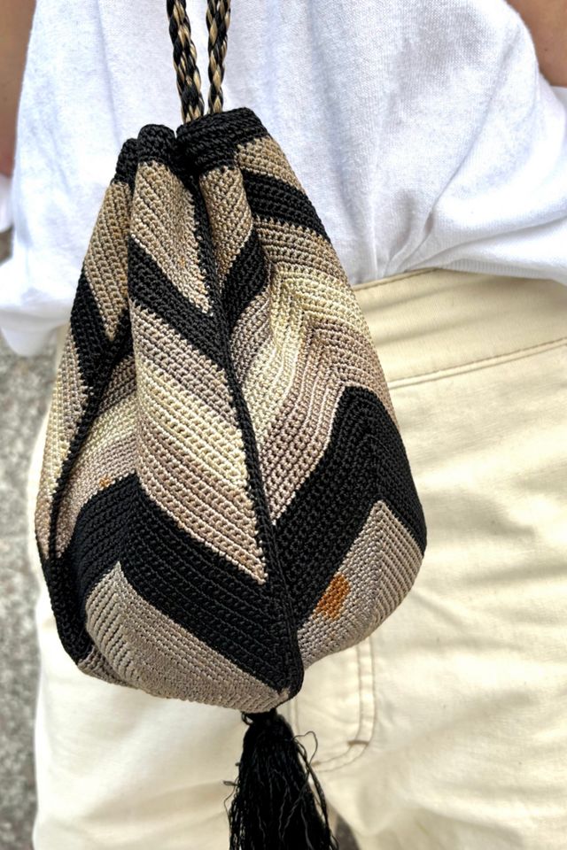 Vintage 1920’s Handwoven Purse Selected by Nomad Vintage #3