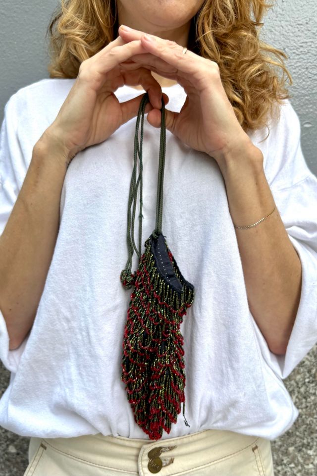 1920’s Handmade Beaded Purse Selected by Nomad Vintage #1