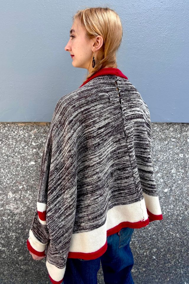 Y2K Oversized Paul Frank Sock Monkey Cardigan Selected by Nomad Vintage #2