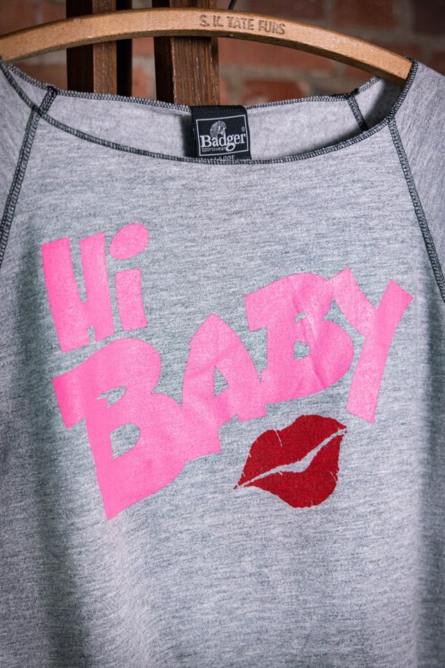 Vintage 80s Hi Baby Short Sleeve Sweatshirt Selected by Black Shag Vintage #2