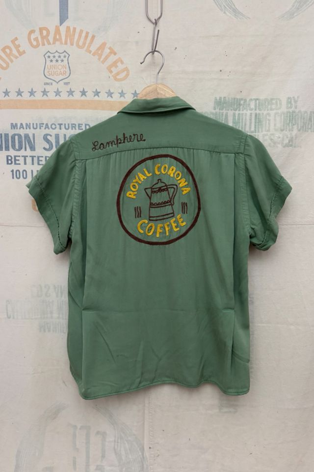 GOOD DAYS 1950s Hilton Chainstitch Bowling Shirt #1