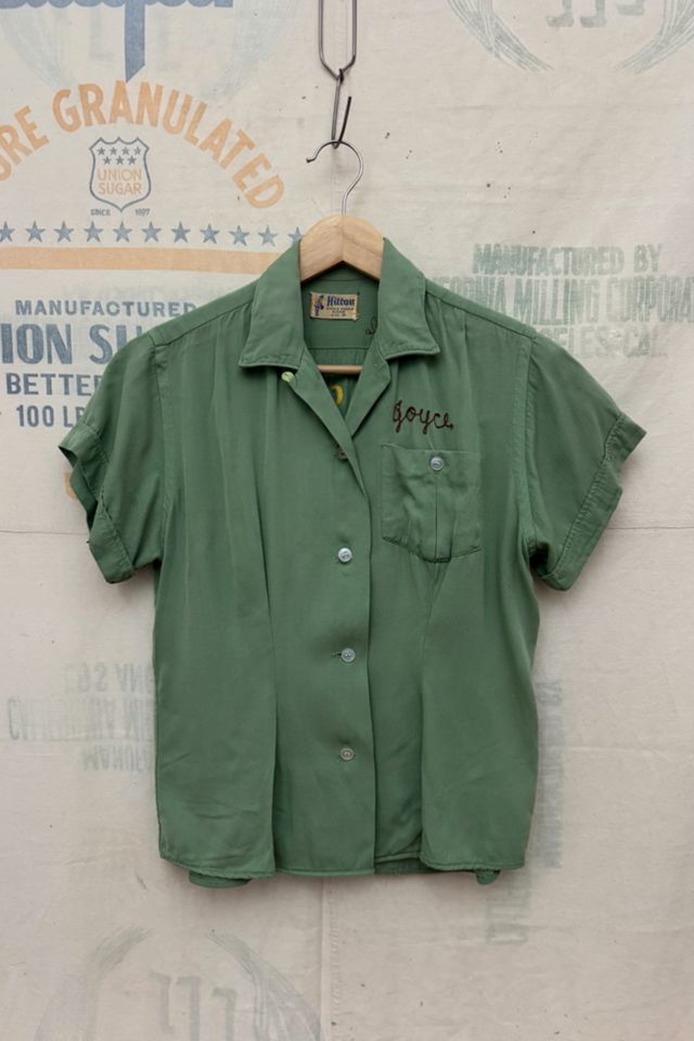 GOOD DAYS 1950s Hilton Chainstitch Bowling Shirt #2