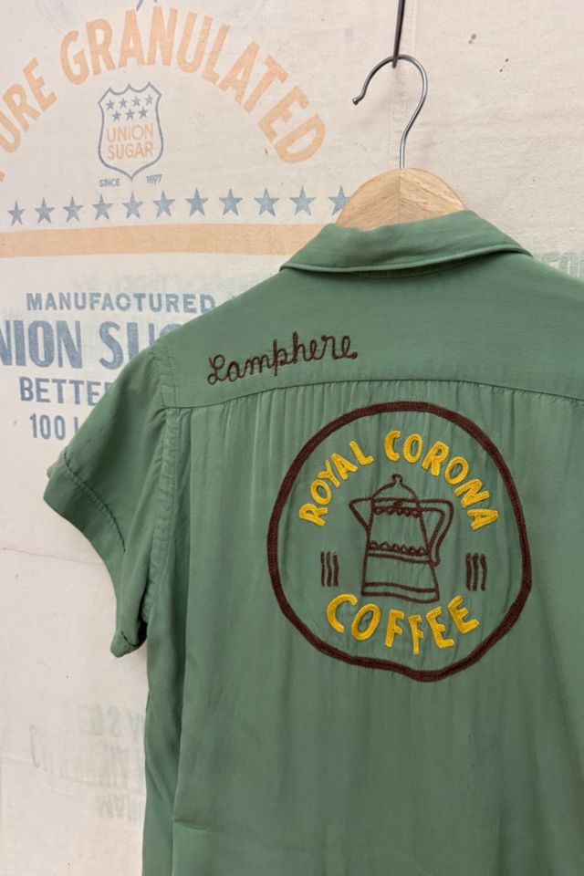 GOOD DAYS 1950s Hilton Chainstitch Bowling Shirt #3