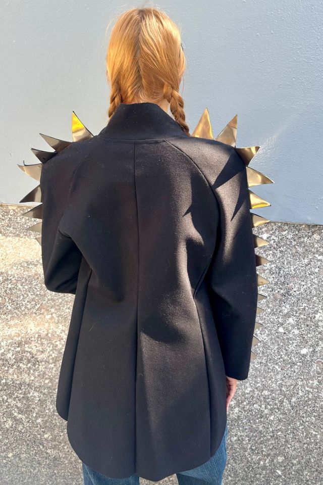 Vintage Metallic Triangle Punk Jacket Selected by Nomad Vintage #3