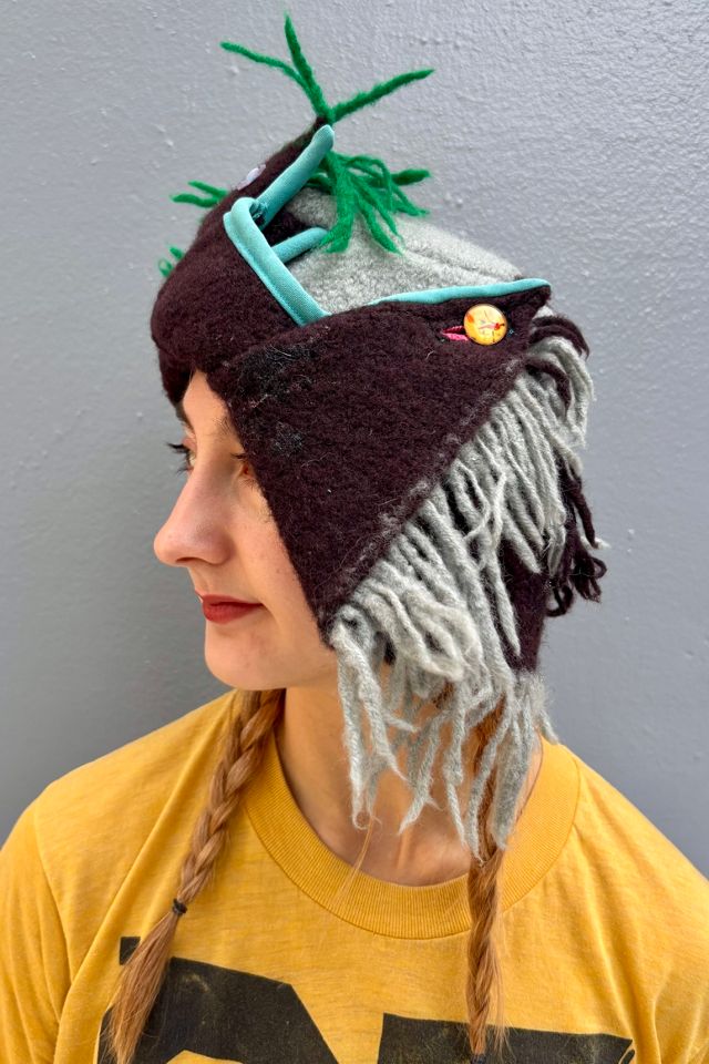 Vintage Designer Handmade Statement Hat Selected by Nomad Vintage #1