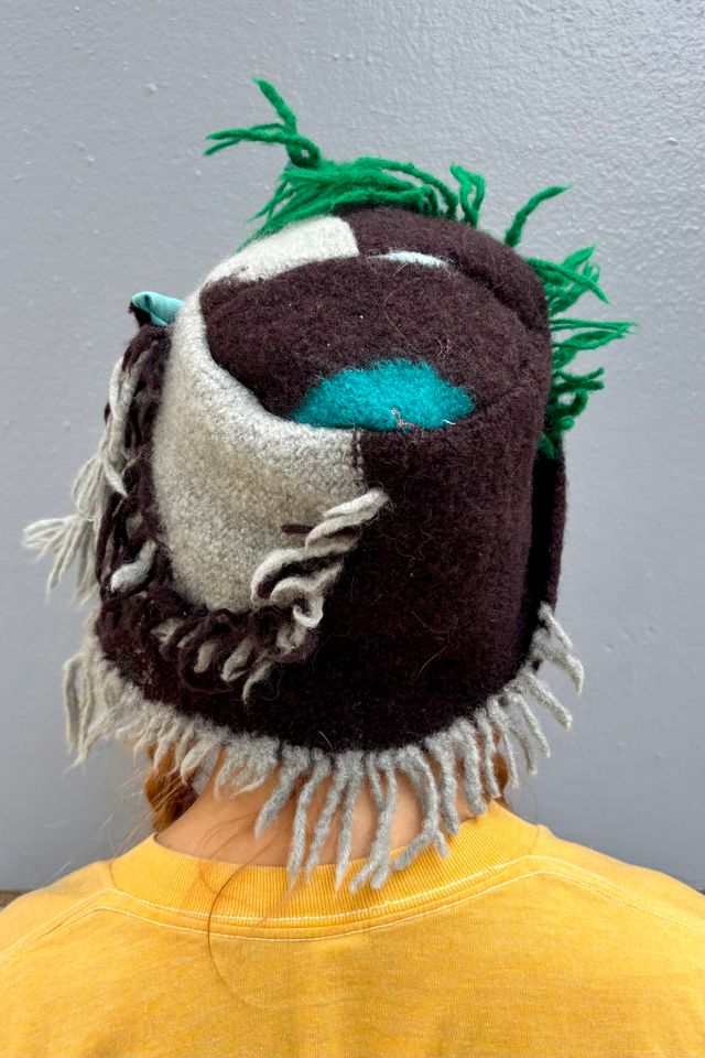 Vintage Designer Handmade Statement Hat Selected by Nomad Vintage #2