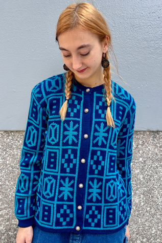 1960’s Wool Cardigan Selected by Nomad Vintage