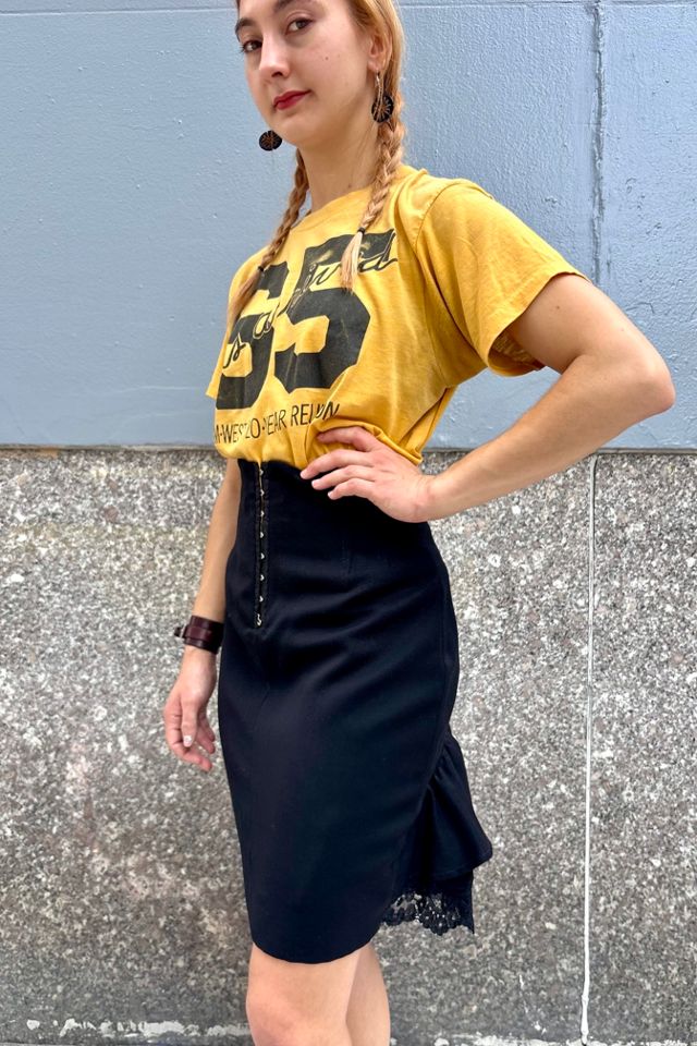 1980’s Sergio Girombelli Ruffle Skirt Selected by Nomad Vintage #1