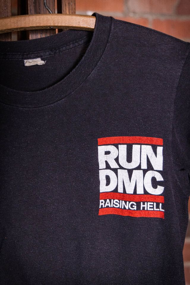 Vintage 1986 Run DMC Raising Hell Promo T Shirt Selected by Black Shag Vintage #2