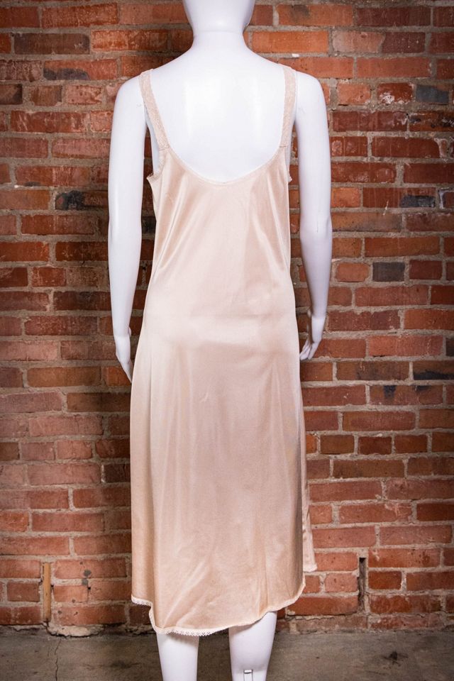 Vintage 70s Pink Slip Dress Selected By Black Shag Vintage #2