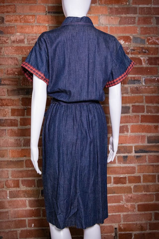 Vintage 80s Biscayne Bay Denim Dress Selected by Black Shag Vintage #2