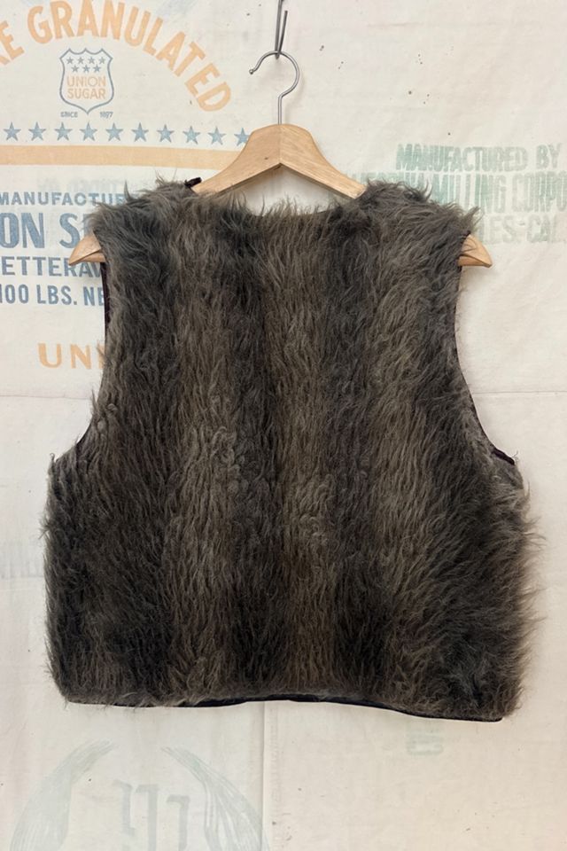 GOOD DAYS 1970s Wool Shag Vest #2