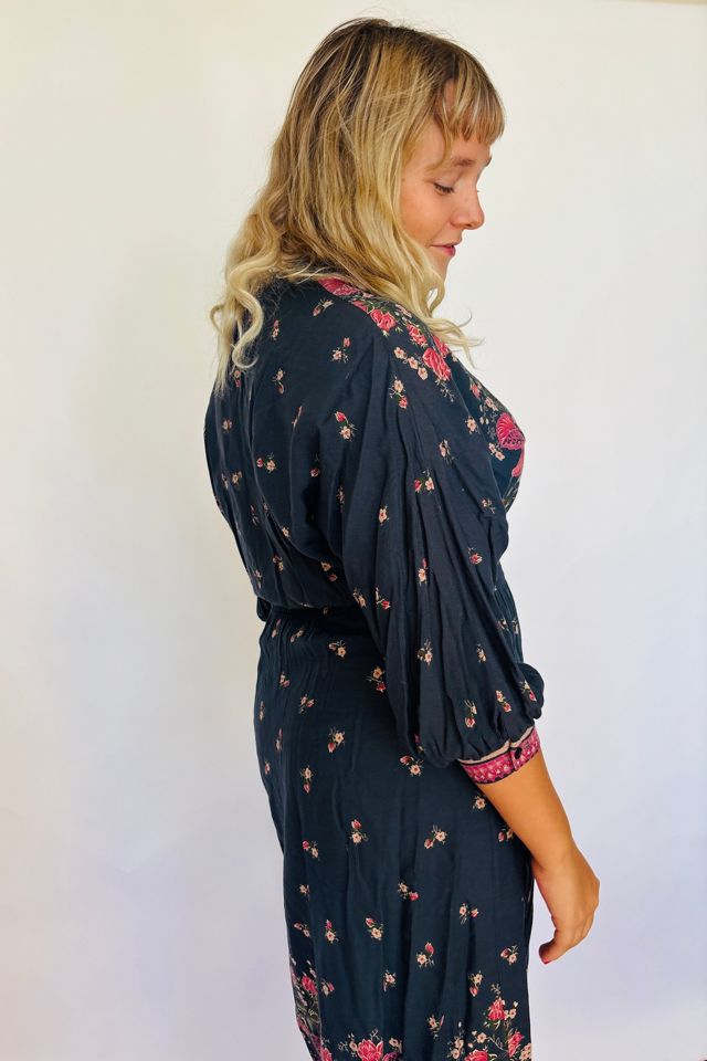 Vintage Boho Floral Dress Selected by Atlantic Vintage #2