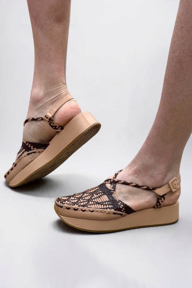 Y2K Robert Clergerie Woven Leather Platform Selected by Personal Choice #1