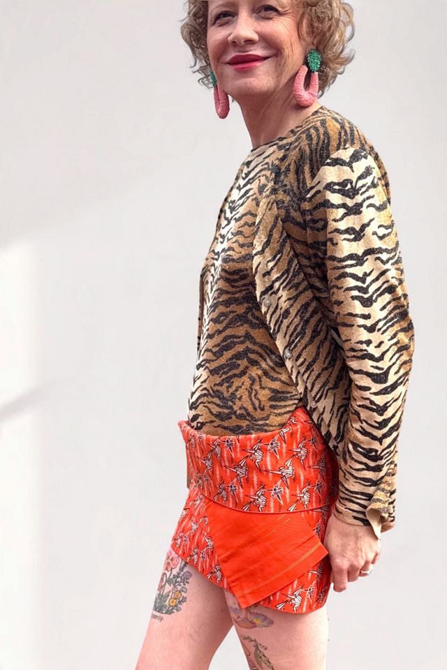 Crane Patterned Silk Obi Selected by Personal Choice #1