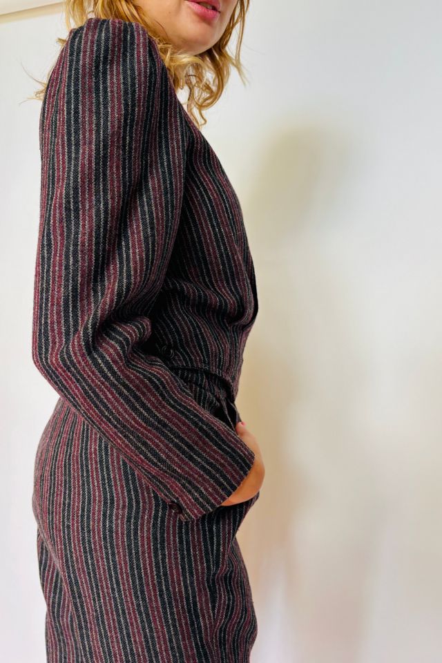 Vintage Striped Wool Suit Selected by Atlantic Vintage #2