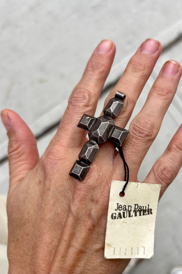 1990’s Jean Paul Gaultier Cross Ring Selected by Nomad Vintage #3