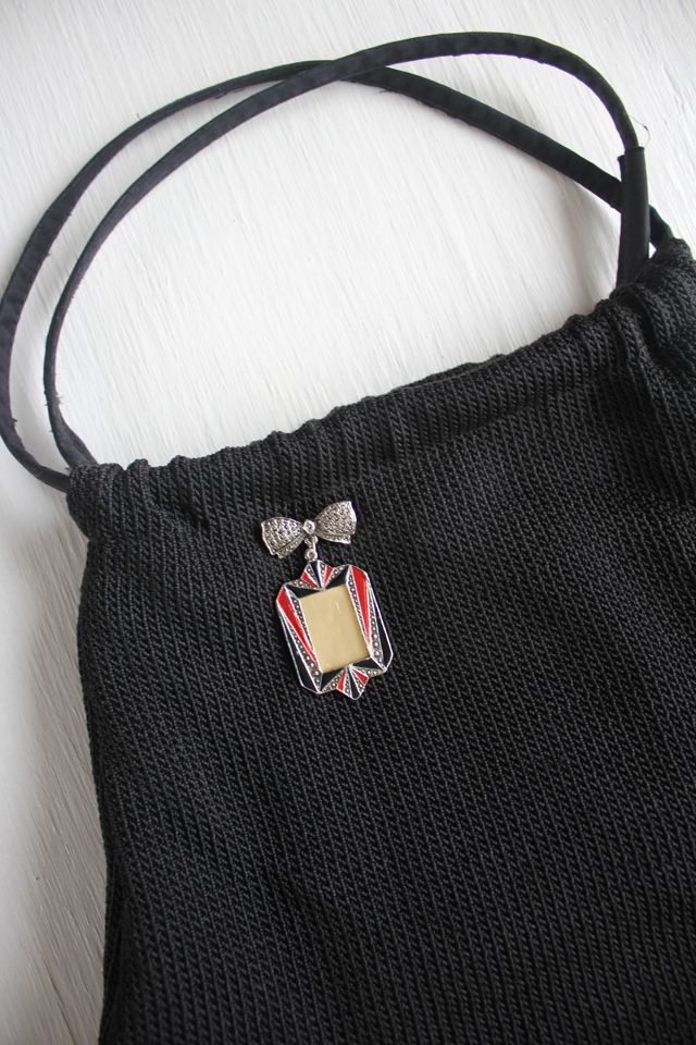 Vintage Bow Hanging Picture Frame Brooch Pin Selected By Moons + Junes Vintage #1