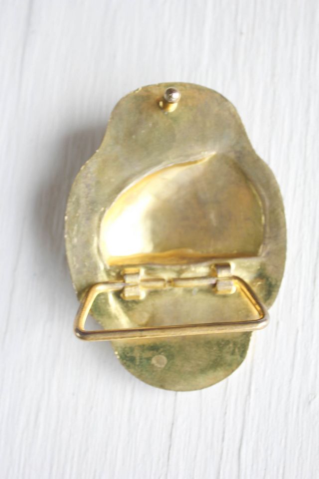 Vintage Gold Eagle Western Belt Buckle Selected By Moons + Junes Vintage #3
