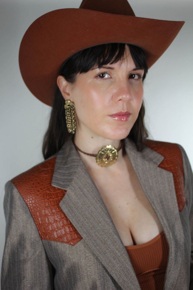 Vintage Multi-Chain Fringe Tassel Gold-Tone Earrings Selected By Moons + Junes Vintage #3