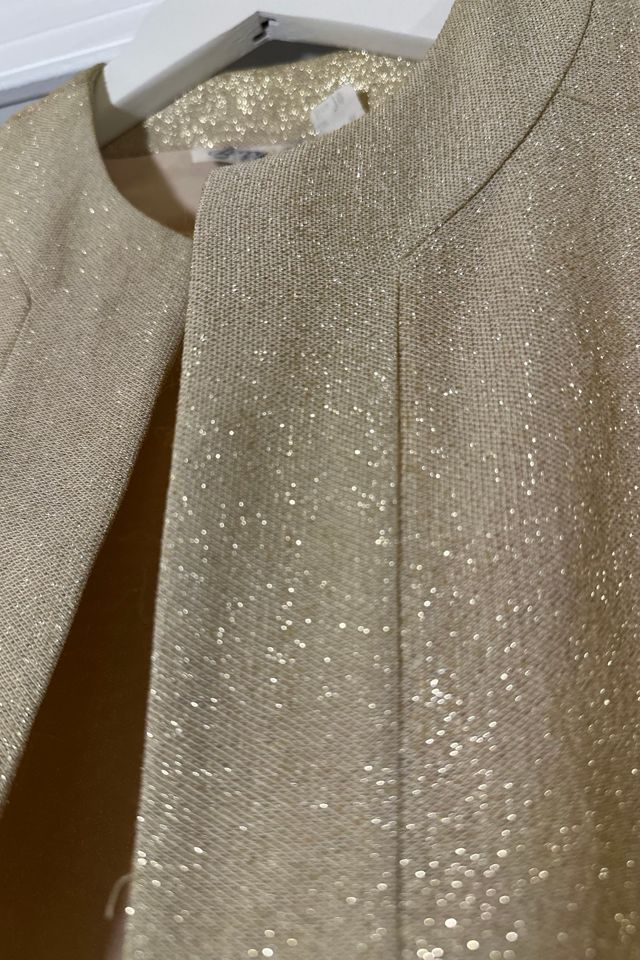 Vintage 60’s Gold Lightweight Cropped Cardigan Style Jacket Selected by KA.TL.AK #2