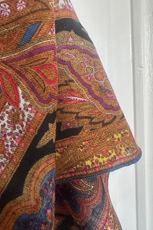 Lightweight Paisley Wool Scarf Selected by KA.TL.AK #3