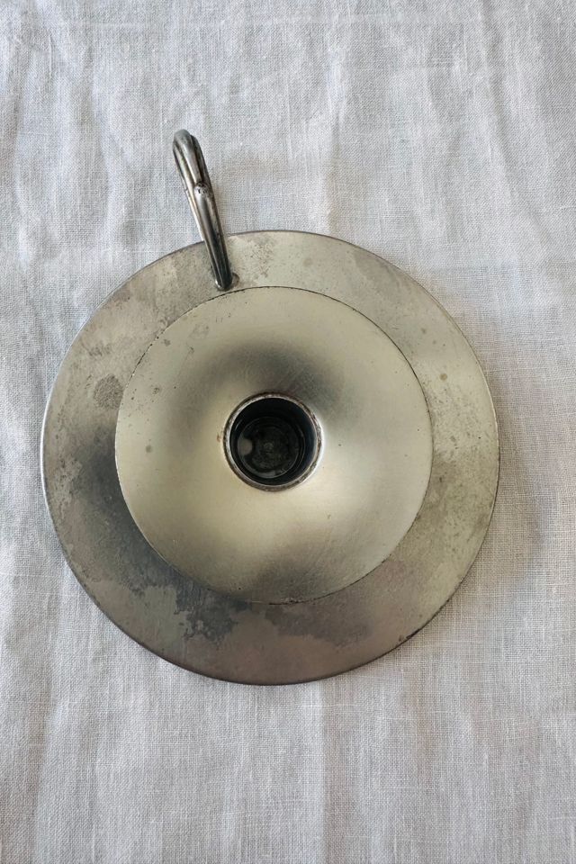 Vintage Royal Holland Pewter Chamberstick Candle Holder Selected by KA.TL.AK #2