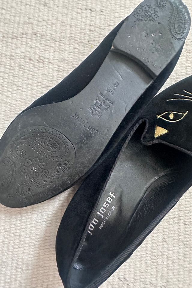 Jon Josef Black Cat Velvet Loafers Selected by KA.TL.AK #3