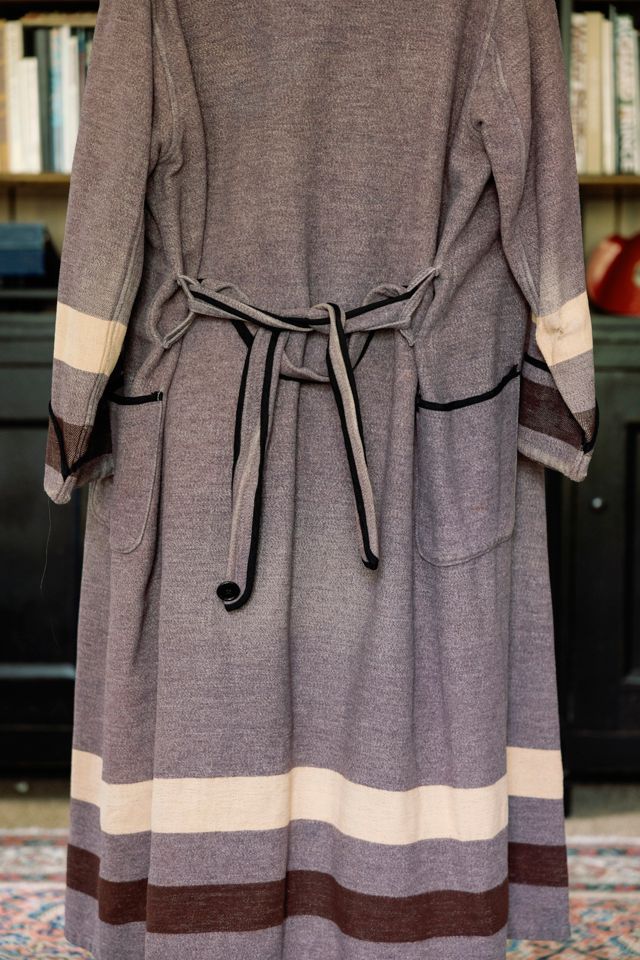 1940s US Navy USS Cutlass Wool Robe Coat by Lauren Owen of Texas #3