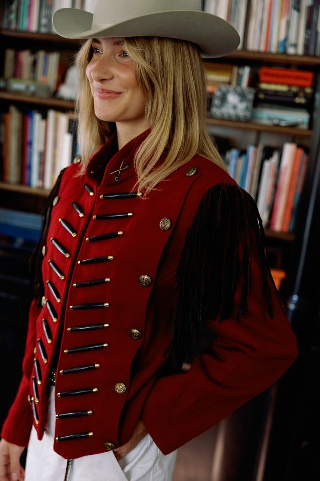 1990s Double D Ranch Fringe Band Jacket by Lauren Owen of Texas #3