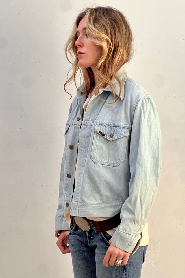 Vintage Lee Brushed Denim Jean Jacket Selected by Anna Corinna #1
