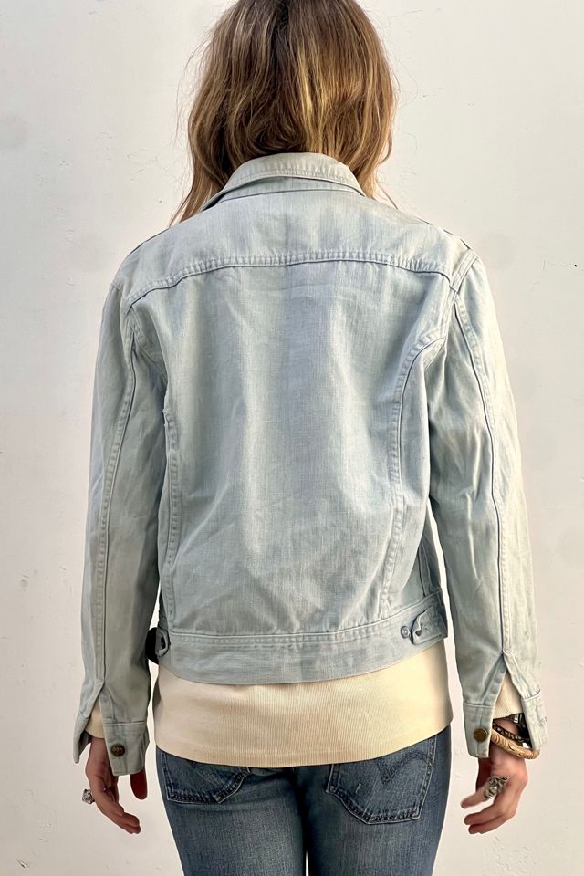 Vintage Lee Brushed Denim Jean Jacket Selected by Anna Corinna #2