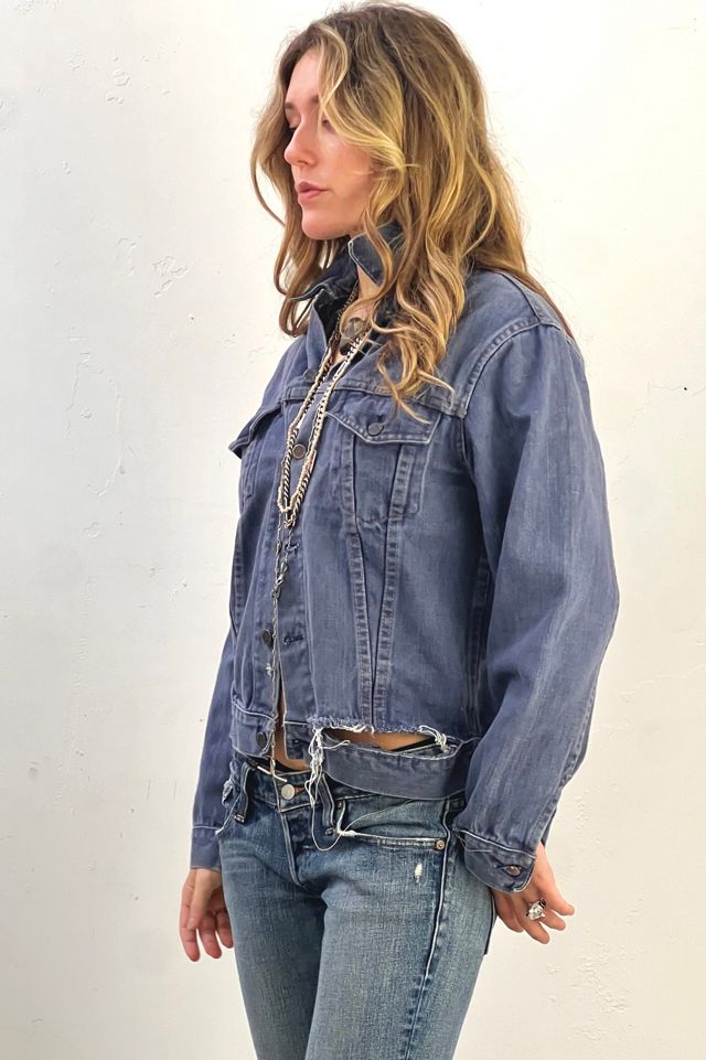 Vintage Dude Western Denim Jean Jacket Selected by Anna Corinna #1