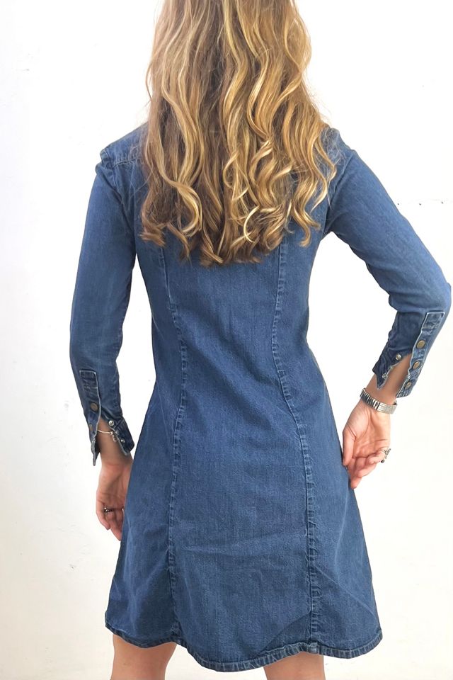 Vintage LandLubber Denim Snap Up Dress or Shirt Jacket  Selected by Anna Corinna #2