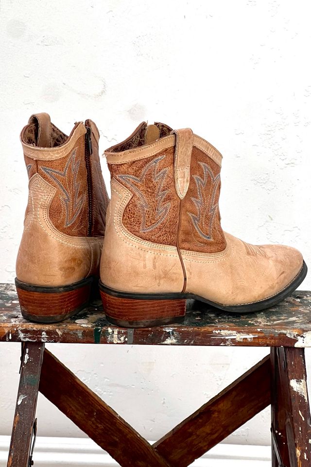Vintage Ariat Leather Booties Selected by Anna Corinna #2