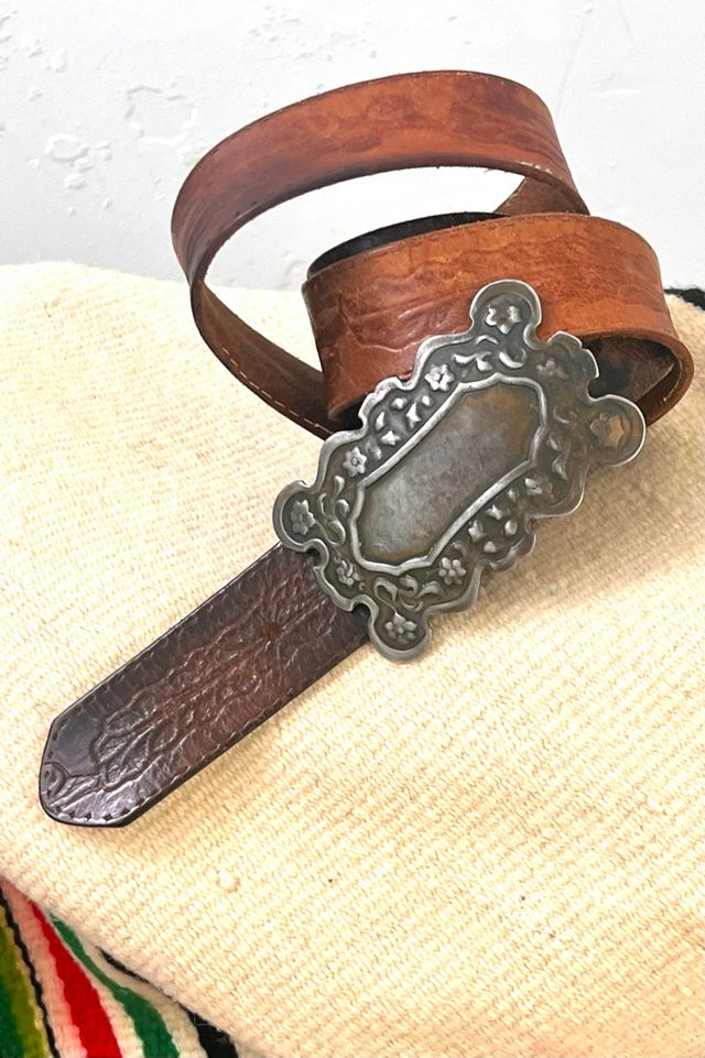 Vintage Leather Belt and Sweet Silver Buckle Selected by Anna Corinna #2