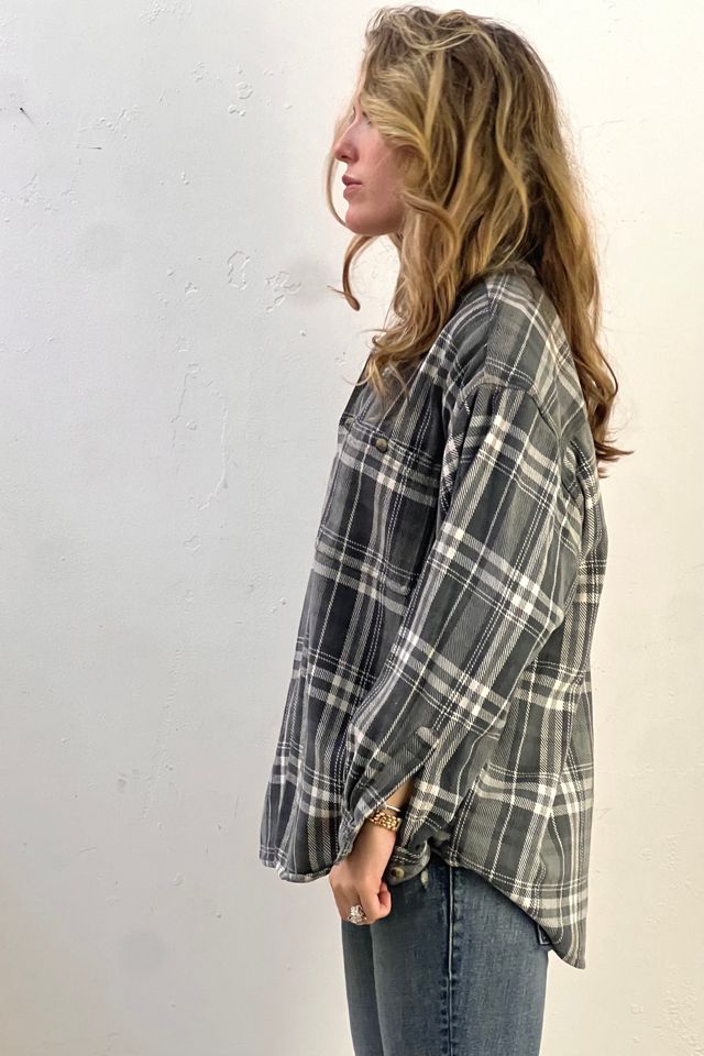 Vintage Flannel Plaid Button Down Selected by Anna Corinna #1