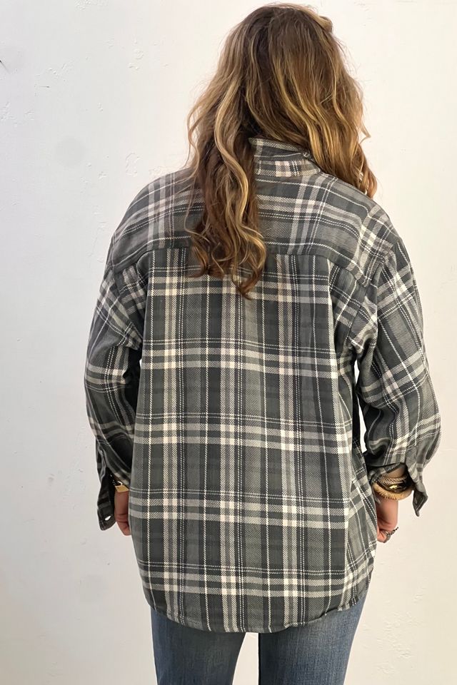 Vintage Flannel Plaid Button Down Selected by Anna Corinna #2
