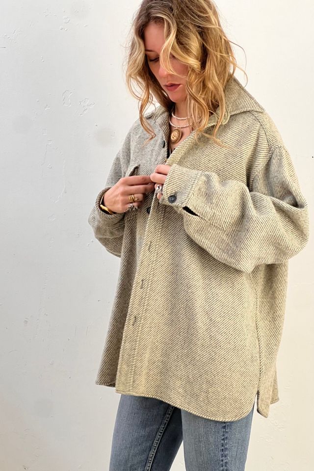 Vintage LL Bean Wool Shirt Jacket Selected by Anna Corinna #2