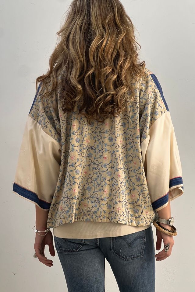 Vintage Patchwork Kimono Demi Remade Silk Selected by Anna Corinna #2