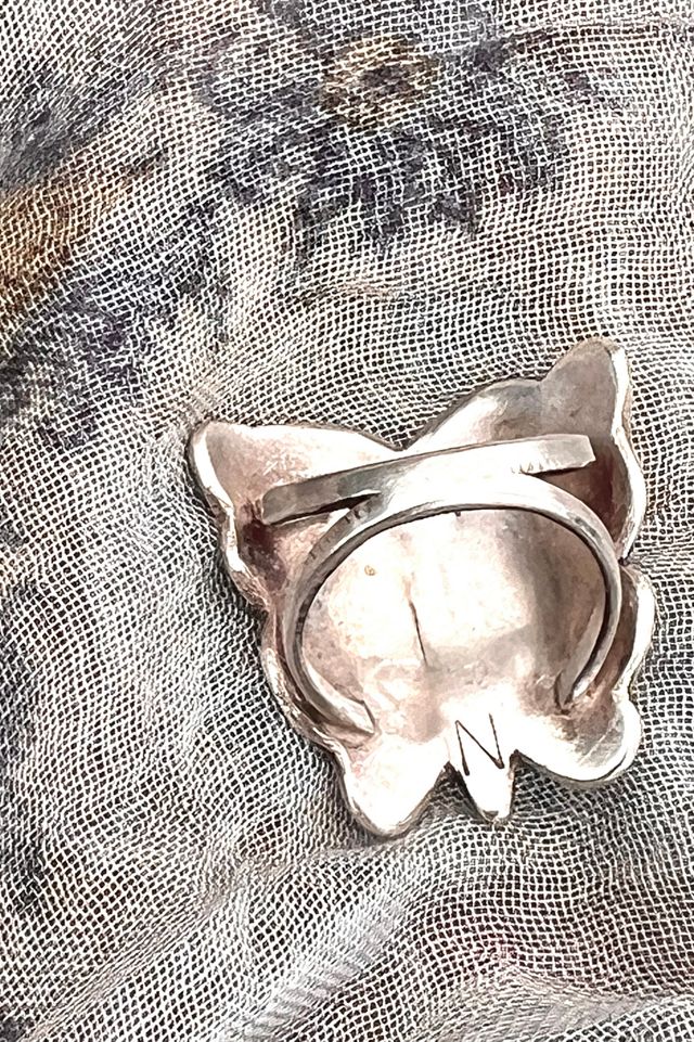Vintage Sterling Silver Butterfly Statement Ring  Selected by Anna Corinna #2