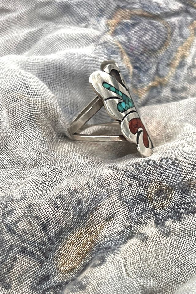 Vintage Sterling Silver Butterfly Statement Ring  Selected by Anna Corinna #3