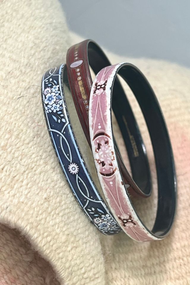 Vintage Stack of Michaela Frey Bangles Selected by Anna Corinna #2
