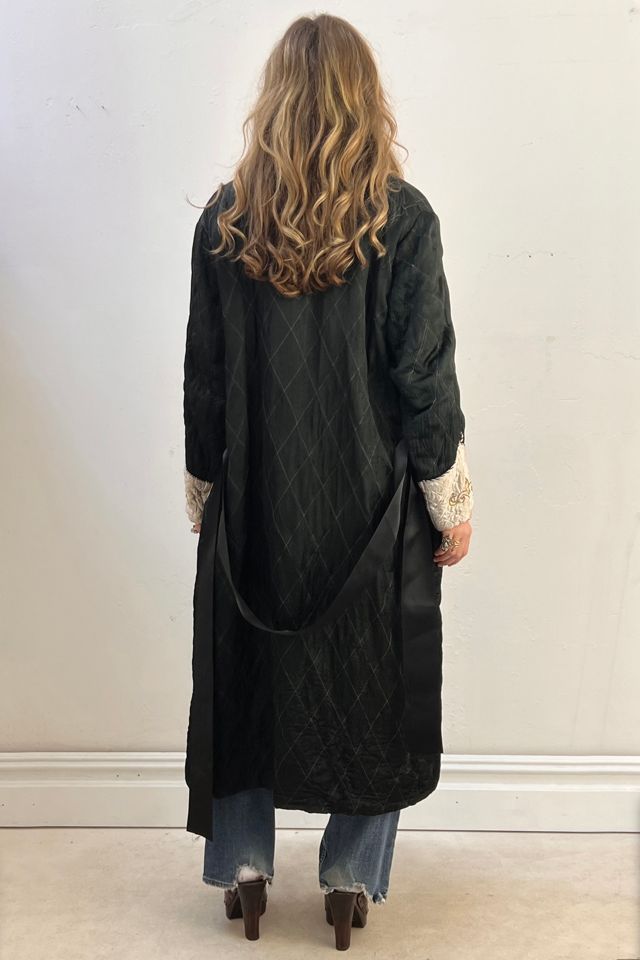 Vintage Souvenir Hand Embroidered Dragons Maxi Jacket Selected by Anna Corinna #2