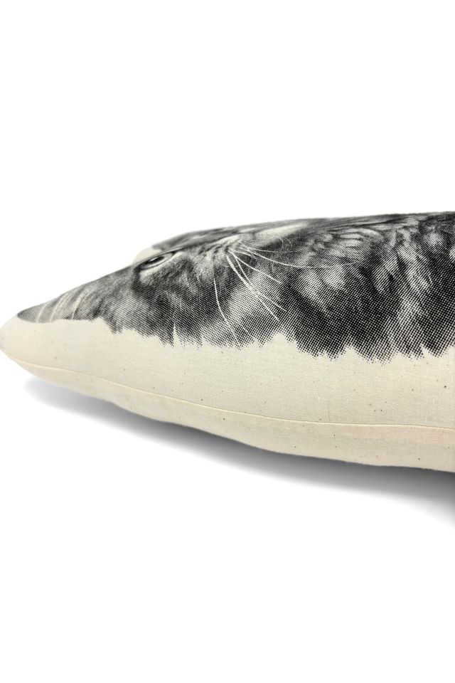 Broderpress Longhair Cat Pillow #2