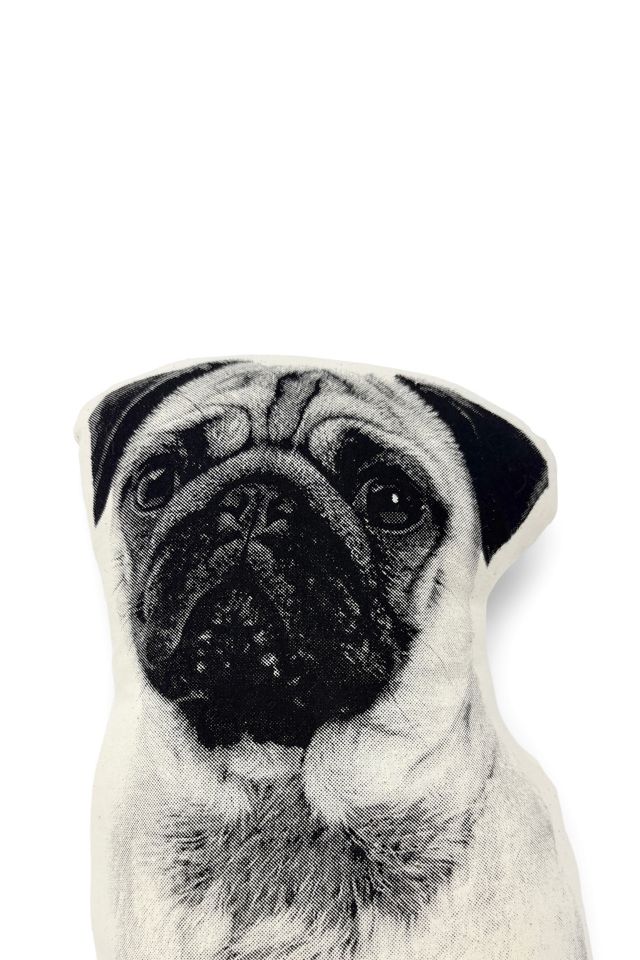 Broderpress Pug Pillow #1