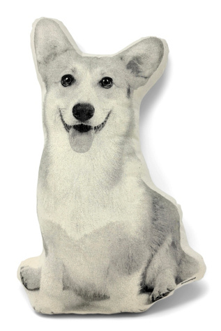 Broderpress Corgi Pillow