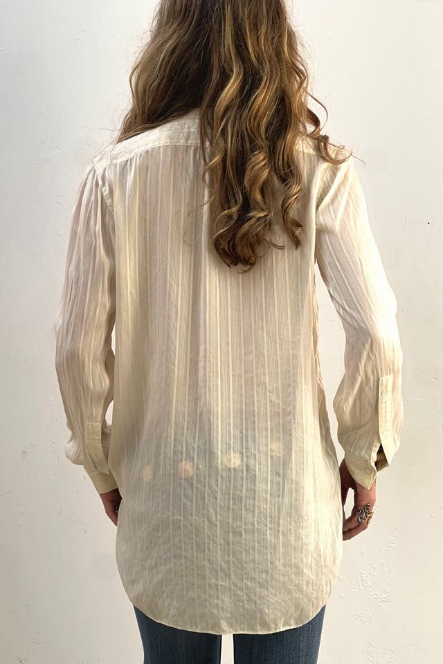 Vintage Ralph Lauren Silk Button Down Selected by Anna Corinna #2