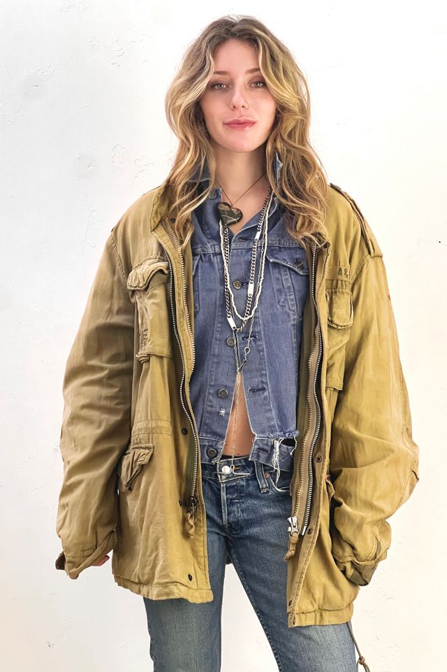 Anna Corinna Reworked Vintage Abercrombie & Fitch Army Jacket #1