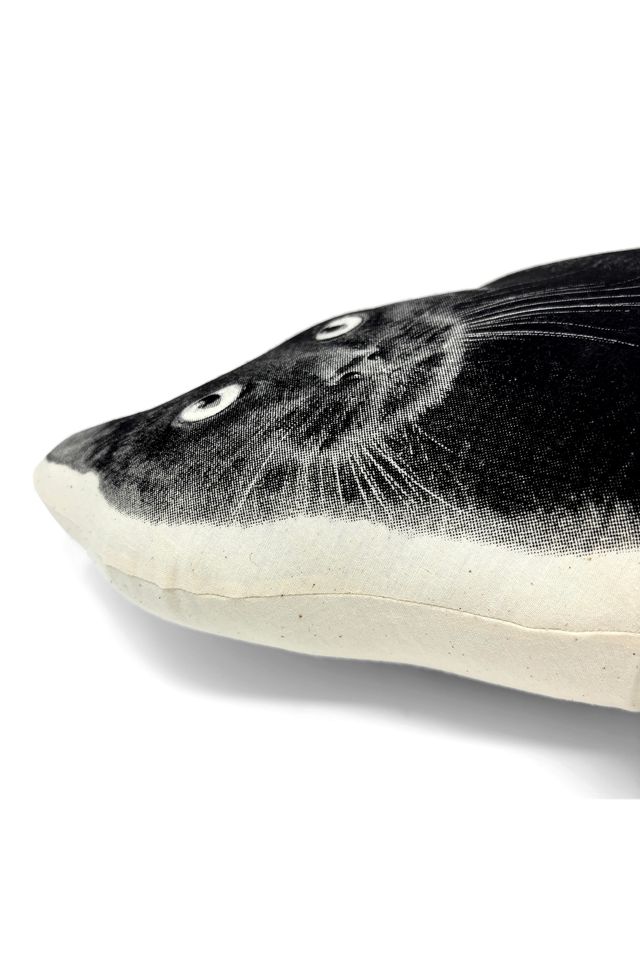 Broderpress Black Cat Pillow #2